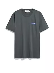 ARMEDANGELS | T-Shirt MAARKOS | Verde scuro