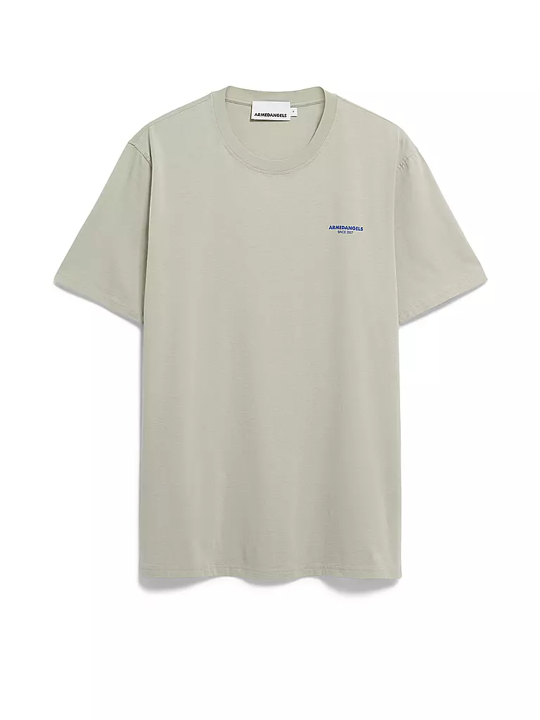 ARMEDANGELS | T-Shirt MAARKOS | Verde chiaro