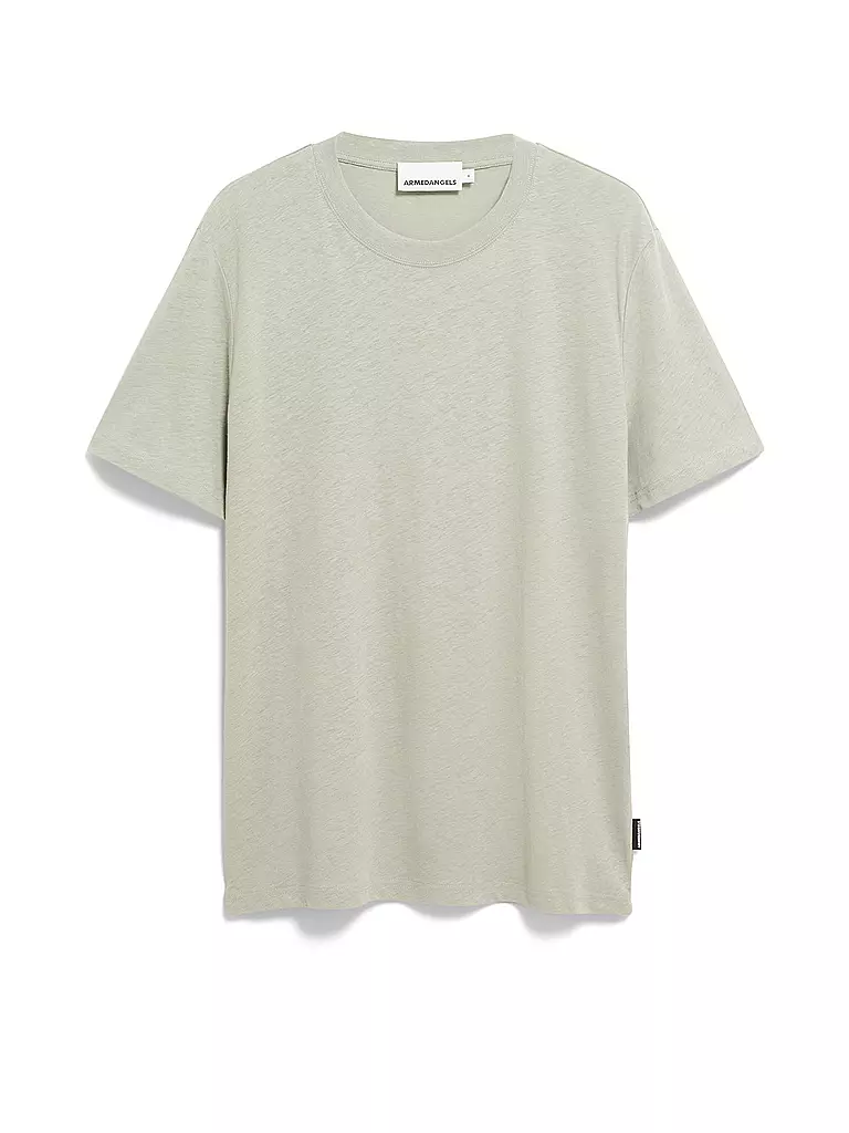 ARMEDANGELS | T-Shirt MAARKOS | Verde chiaro