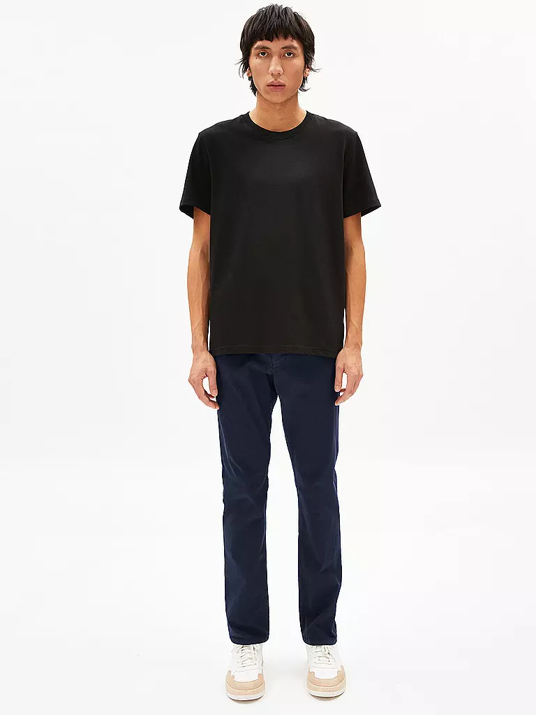 ARMEDANGELS | T-shirt MAARKOS | Nero