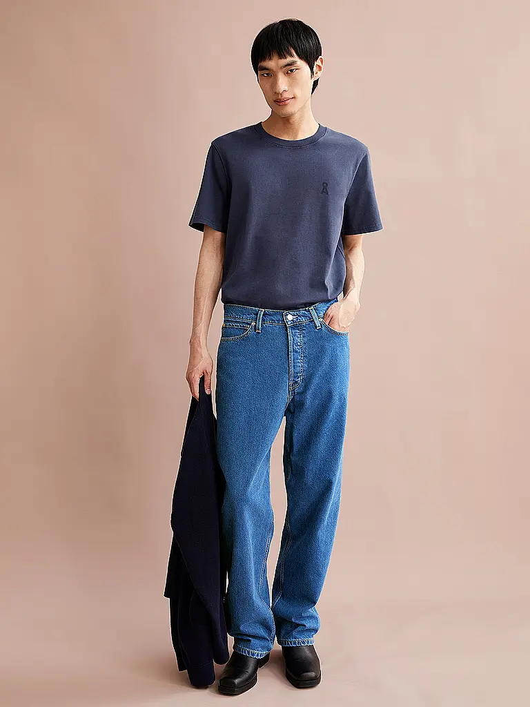 ARMEDANGELS | T-Shirt MAARKOS | Blu