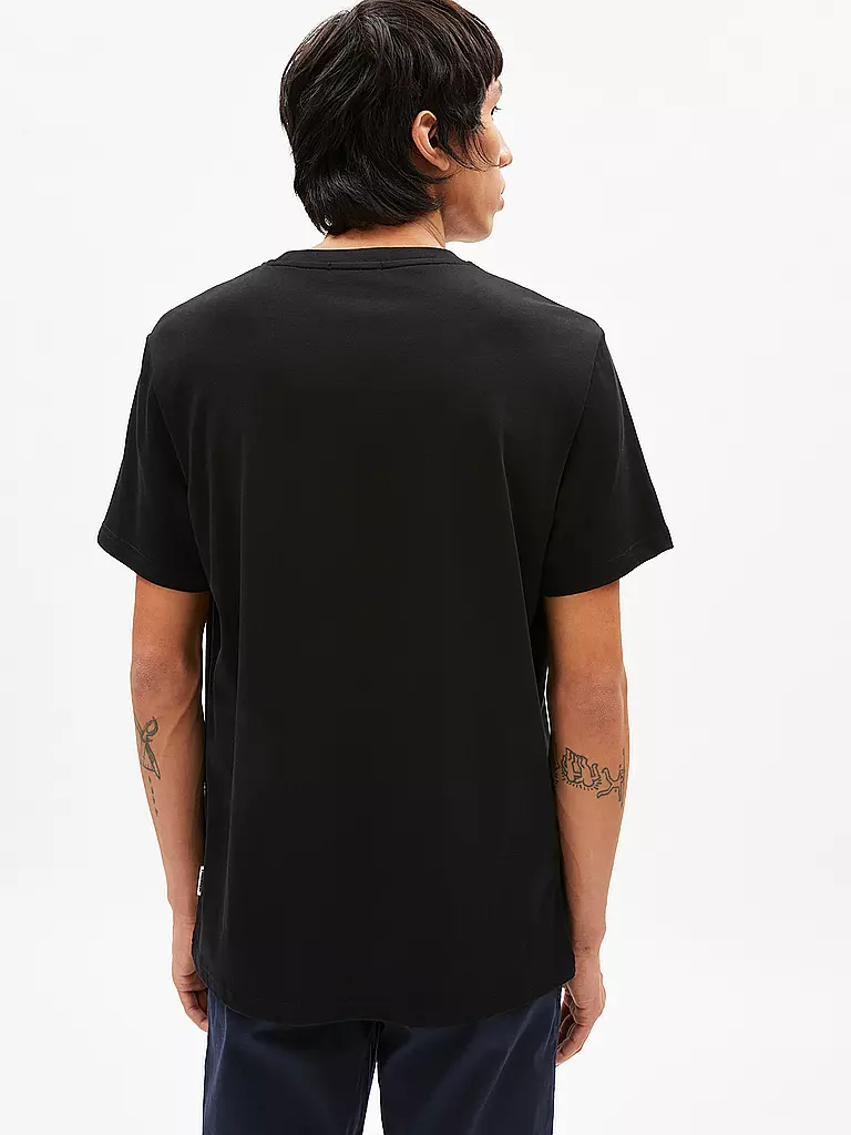 ARMEDANGELS | T-shirt MAARKOS | Nero