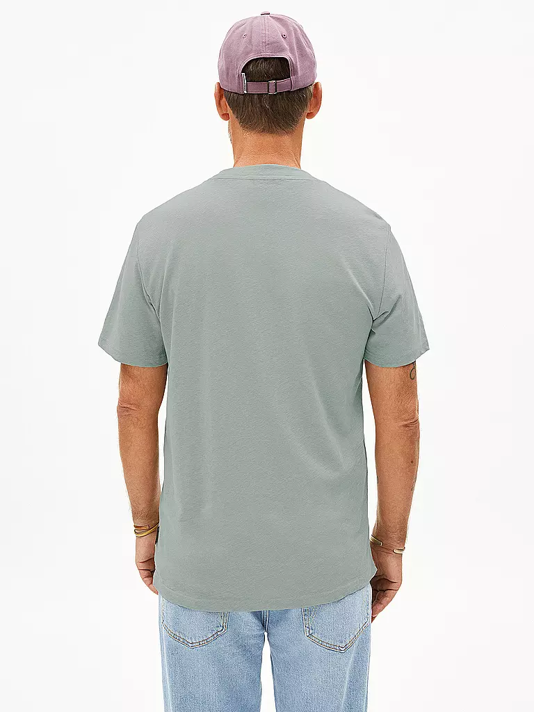 ARMEDANGELS | T-Shirt MAARKOS | Verde chiaro