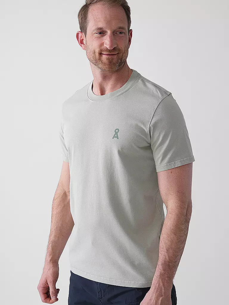 ARMEDANGELS | T-Shirt MAARKOS | Verde chiaro