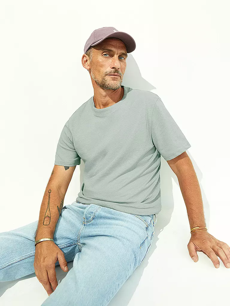 ARMEDANGELS | T-Shirt MAARKOS | Verde chiaro