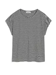 ARMEDANGELS | T-shirt ONELIAA LOVELY STRIPES | Nero