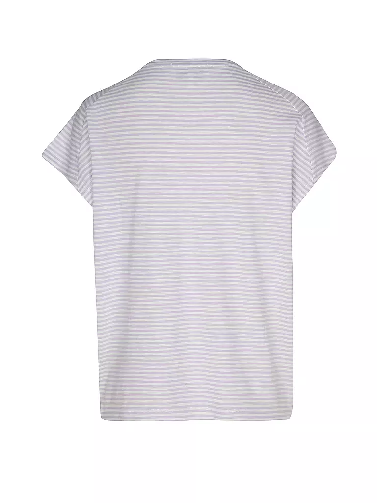 ARMEDANGELS | T-Shirt ONELIAA LOVELY STRIPES | Lilla