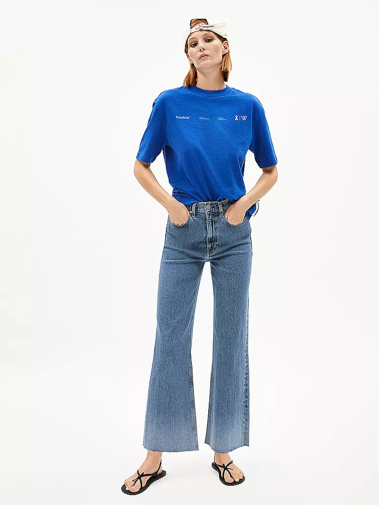 ARMEDANGELS | T-Shirt TARJAA WIKIPEDIA | Blu