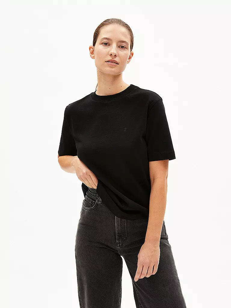 ARMEDANGELS | T-Shirt TARJAA | Nero