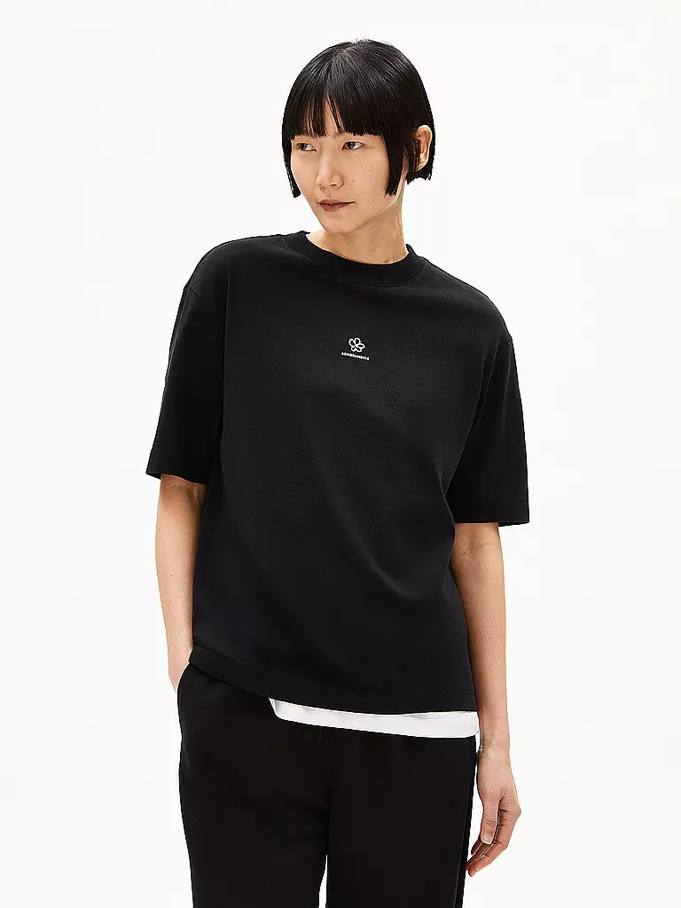 ARMEDANGELS | T-Shirt TARJAA | Nero