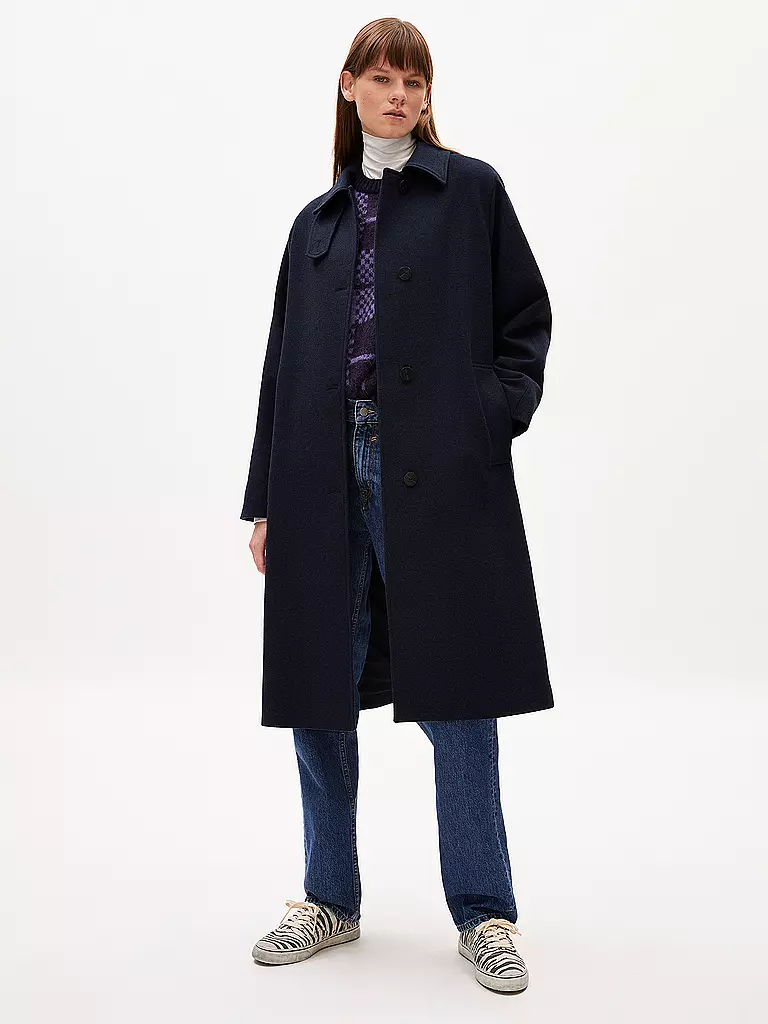 ARMEDANGELS | Trenchcoat VAANOISE | Blu scuro