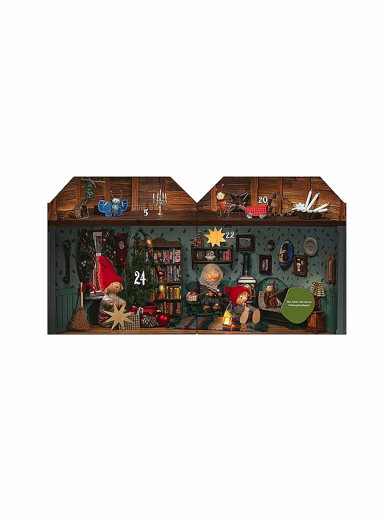 ARS EDITION VERLAG | Adventkalender - Avvento nella casa degli gnomi | Senza colore