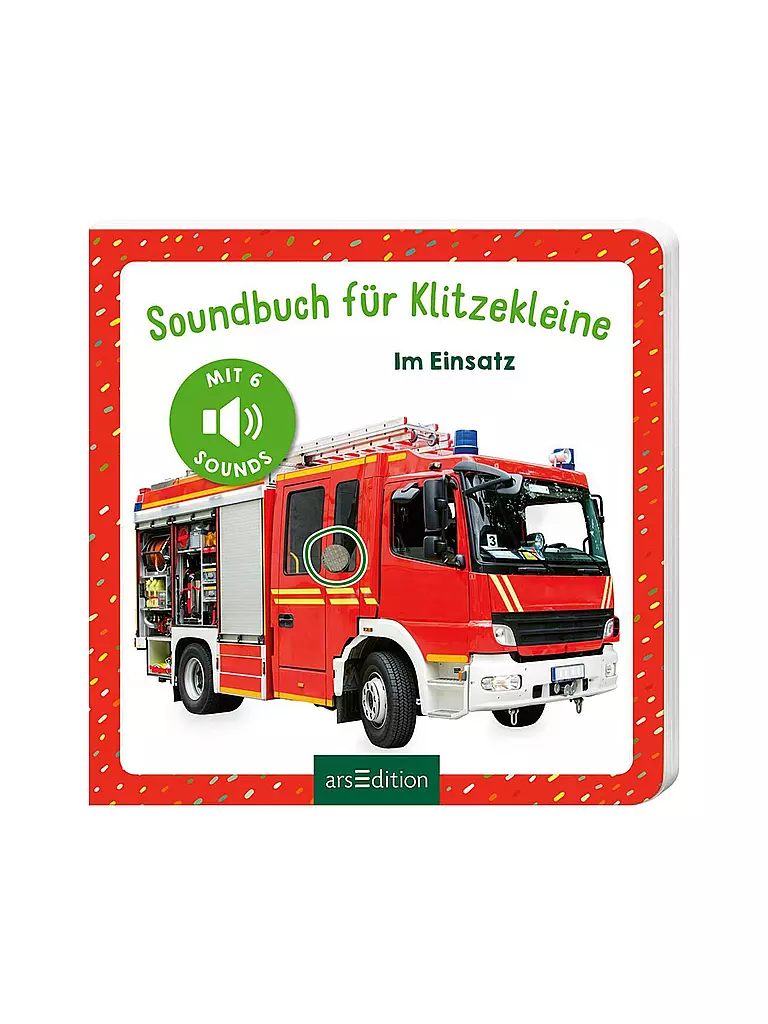 ARS EDITION VERLAG | Libro sonoro per i più piccoli - In azione | Senza colore