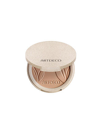 ARTDECO GREEN COUTURE | Fondotinta compatto Natural Finish (3 Warm Honey)