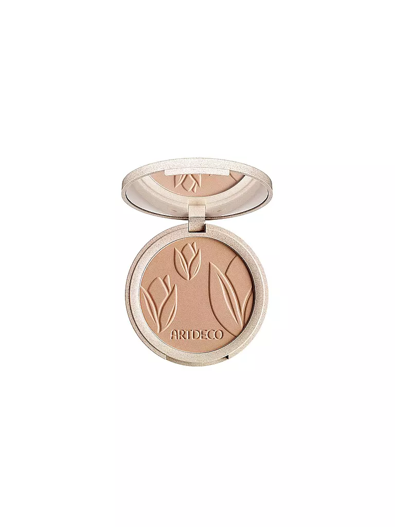 ARTDECO GREEN COUTURE | Fondotinta compatto Natural Finish (3 Warm Honey) | 