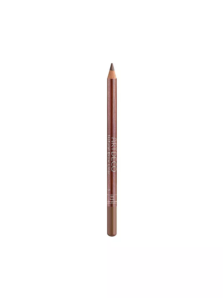 ARTDECO GREEN COUTURE | Matita per sopracciglia - Natural Brow Liner (3 Soft Brown) | Marrone