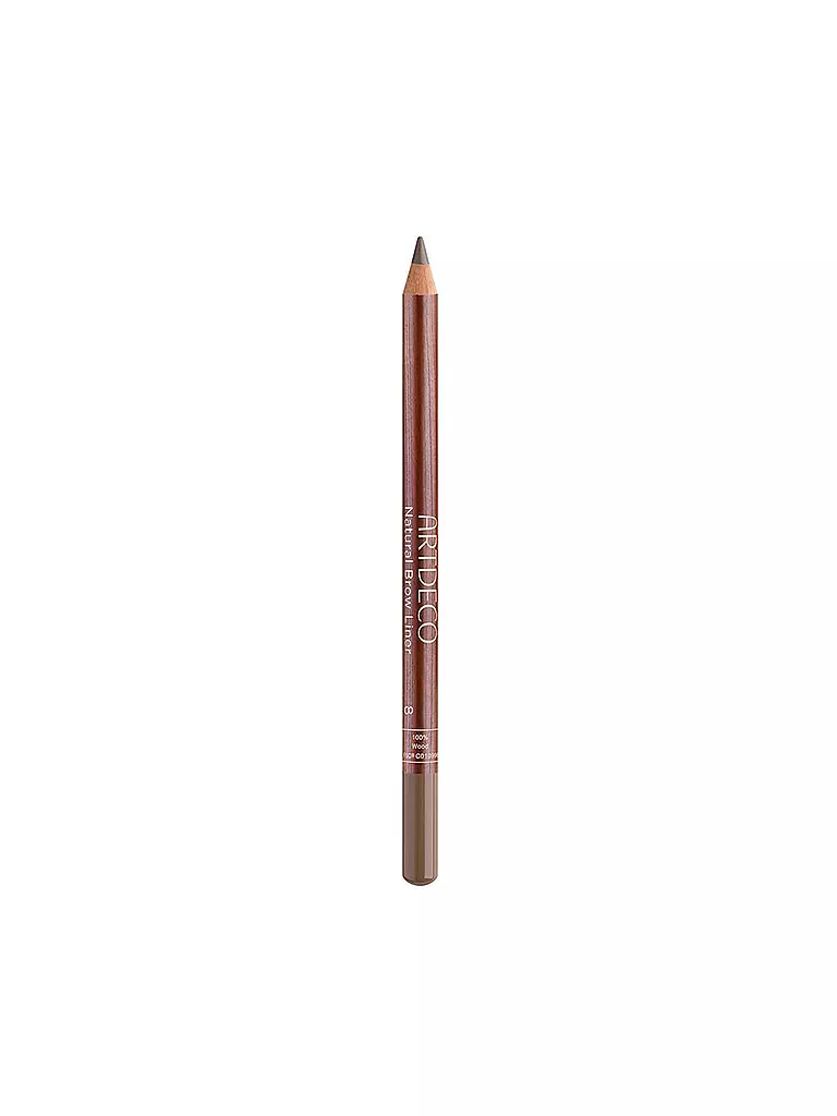 ARTDECO GREEN COUTURE | Matita per sopracciglia - Natural Brow Liner (8 Ash Brown) | Marrone