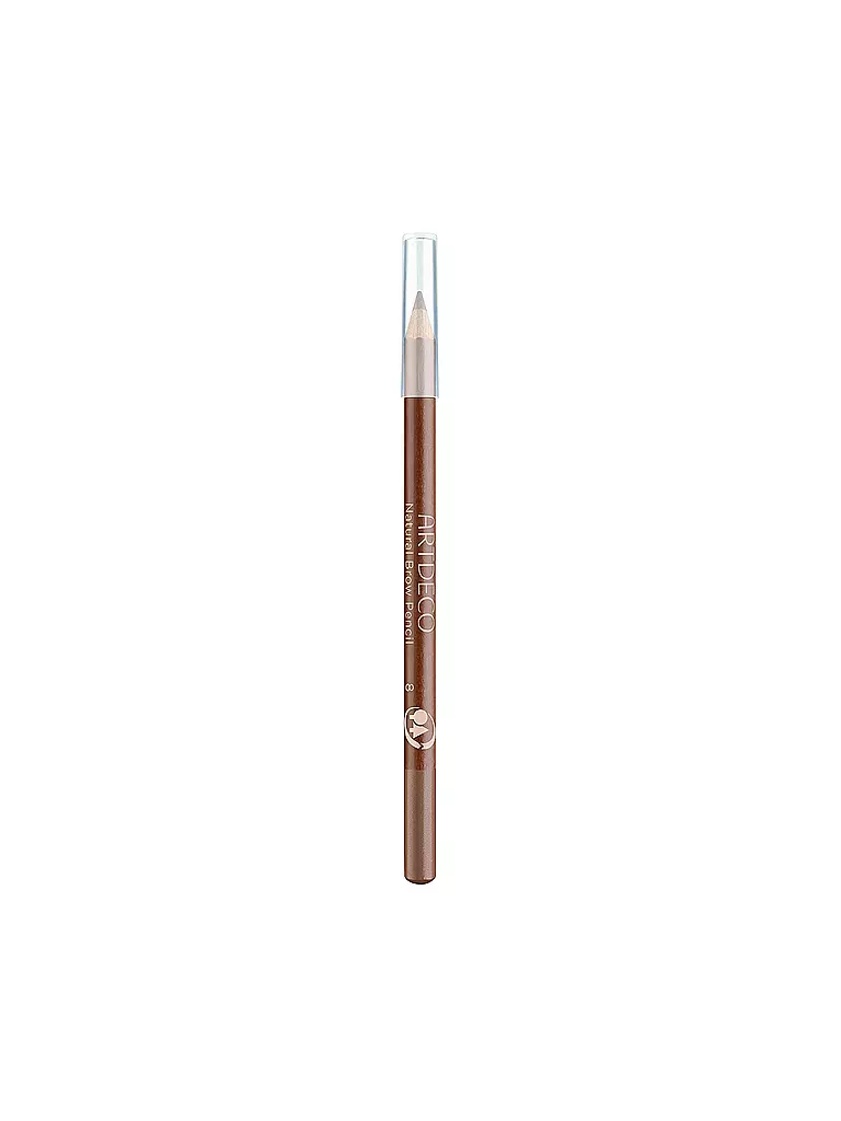 ARTDECO GREEN COUTURE | Matita per sopracciglia - Natural Brow Pencil (8 Smoked Oak) | Marrone