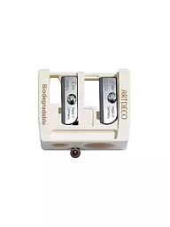 ARTDECO GREEN COUTURE | Temperamatite - Temperamatite doppio per matite in legno | Senza colore