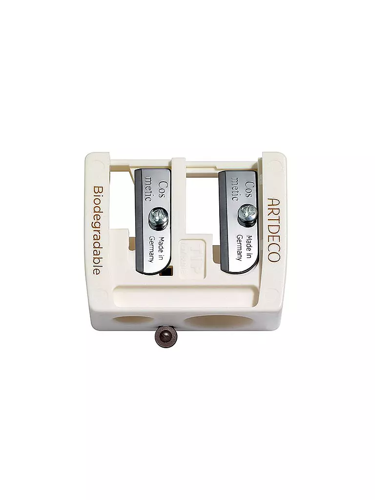 ARTDECO GREEN COUTURE | Temperamatite - Temperamatite doppio per matite in legno | Senza colore