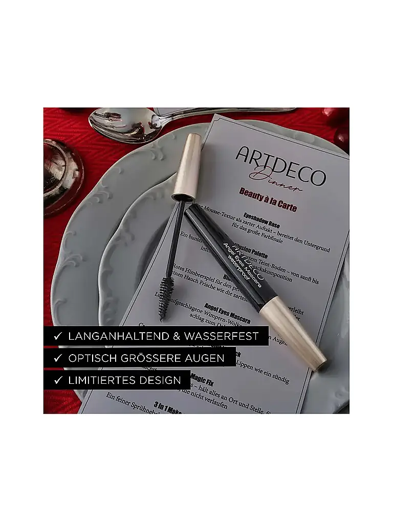 ARTDECO | Angel Eyes Mascara waterproof - Limited Edition (01 Black) | Nero