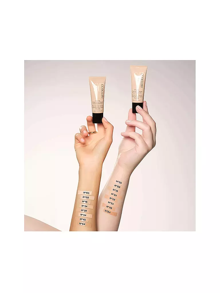 ARTDECO | Fluid Camouflage Foundation (15 Sabbia Naturale) | Cammello