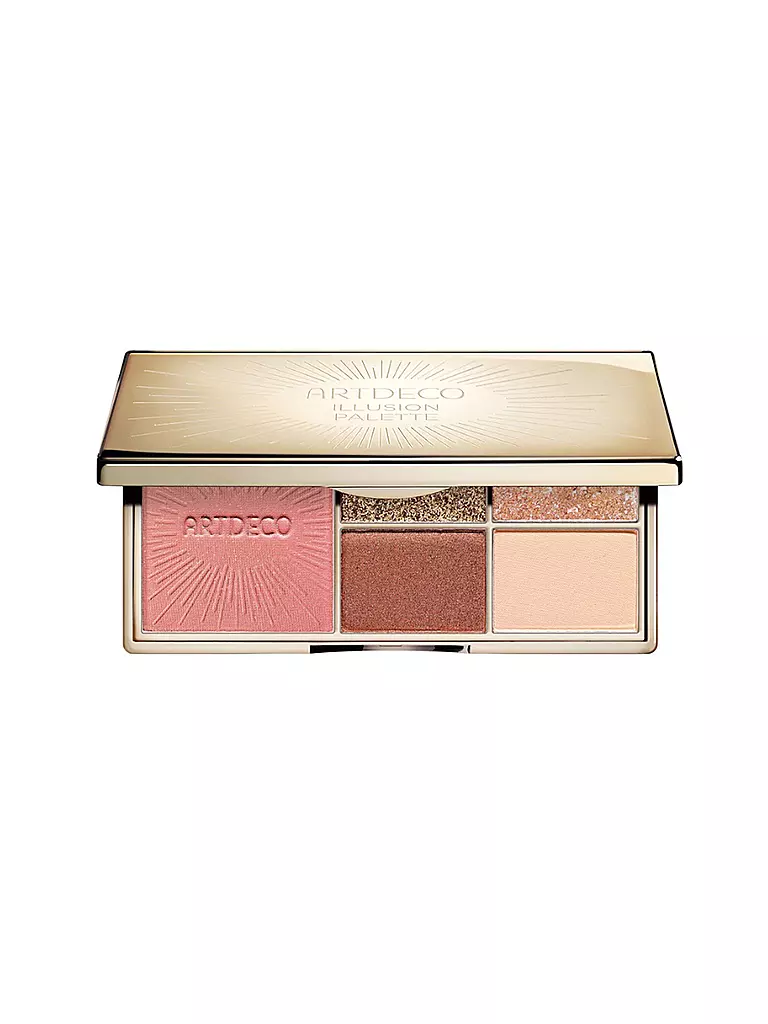 ARTDECO | Illusion Palette per Guance e Occhi (4 Illusionista) | Rosso scuro