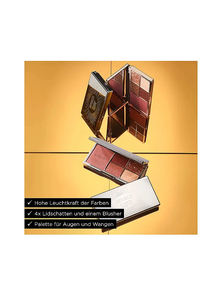 ARTDECO | Lidschatten - Illusion Palette per guance e occhi |