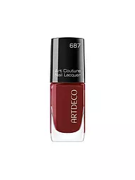 ARTDECO | Smalto per unghie - Art Couture Nail Lacquer (698 roasted chestnut) | Rosso scuro