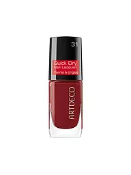 ARTDECO | Smalto per unghie - Quick Dry Nail Lacquer (79 Iced Rose) | Rosso scuro