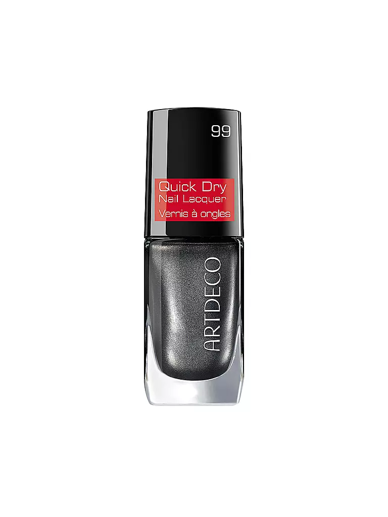 ARTDECO | Smalto per unghie - Quick Dry Nail Lacquer (99 Dark Granite) | Grigio