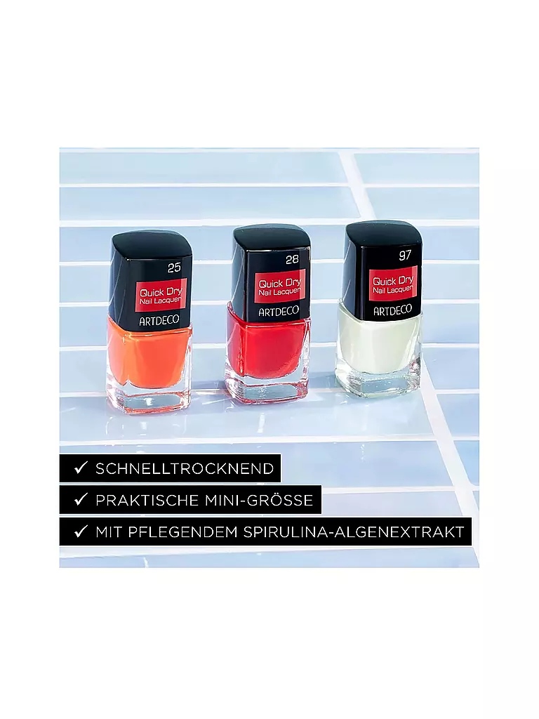 ARTDECO | Smalto per unghie a asciugatura rapida (31 Confident Red) | 