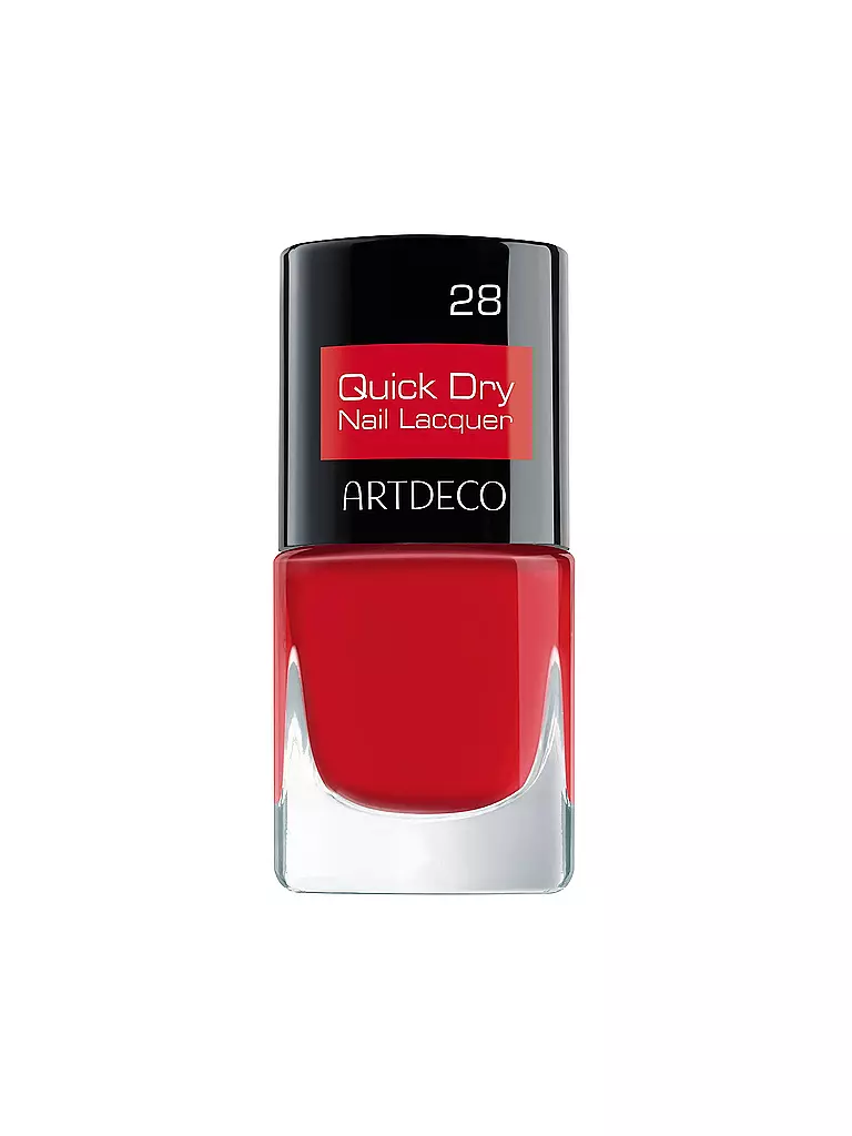 ARTDECO | Smalto per unghie ad asciugatura rapida (28 Sciroppo di mirtilli rossi) | Rosso scuro