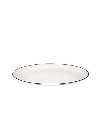 ASA SELECTION | Piatto da dessert piccolo "à table ligne noir" 14,5 cm