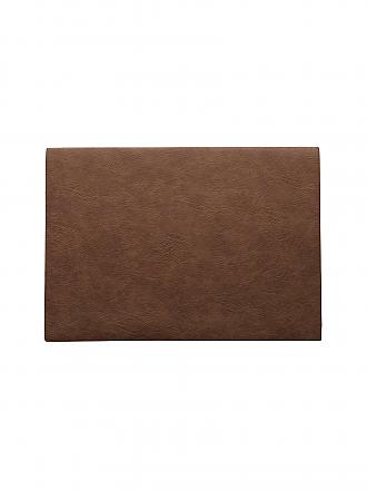 ASA SELECTION | Set da tavola "Pelle vegana" 46x33cm (Caramello)
