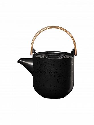ASA SELECTION | Teiera con manico in legno Coppa 0,6l Kuro/Nero