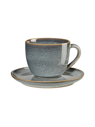 ASA SELECTION | Tazza da cappuccino con piattino 0,23 l Saisons Denim