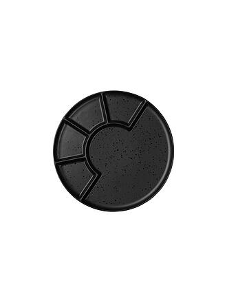 ASA SELECTION | Piatto da fonduta per aperitivi 24,2 cm Coppa Kuro/Nero