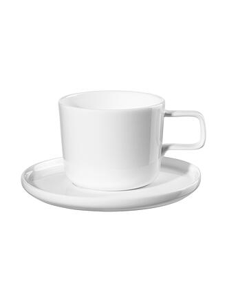 ASA SELECTION | Tazza da caffè con piattino OCO 0,2l Bianco