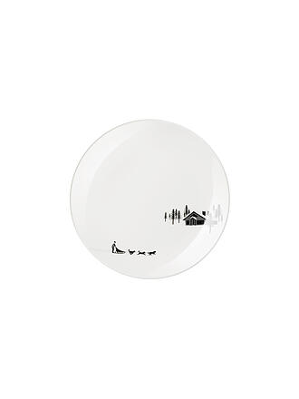 ASA SELECTION | Piatto da dessert natalizio 20,5 cm Sled Dogs