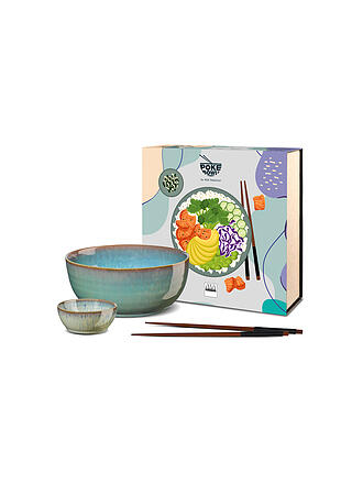 ASA SELECTION | Ciotola per cereali 3 pz. POKE BOWL Tamari Mint