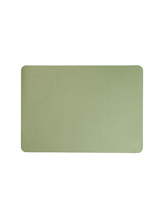 ASA SELECTION | Tovaglietta americana 33x46cm effetto pelle salvia