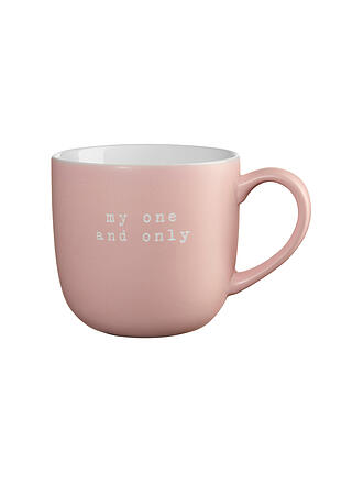 ASA SELECTION | Tazza con manico MY ONE AND ONLY 600ml Rosa