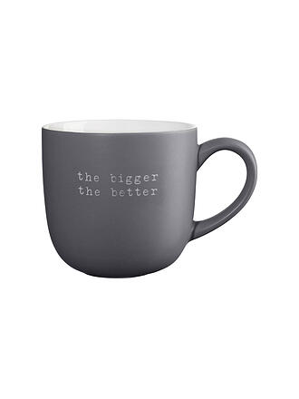 ASA SELECTION | Tazza con manico THE BIGGER THE BETTER 600ml Grigio