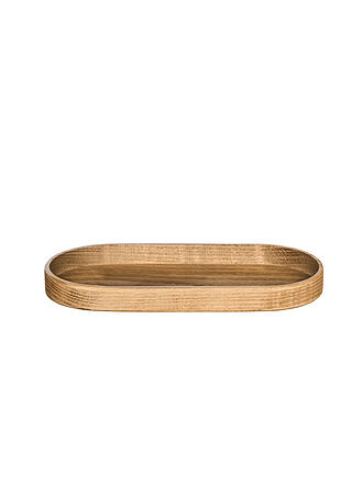 ASA SELECTION | Vassoio in legno ovale FAGGIO 37,7x16,5cm Marrone