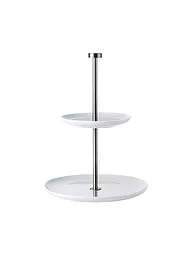 ASA SELECTION | Alzata piatta a 2 piani "Grande" H25cm | Bianco