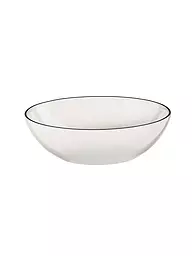 ASA SELECTION | Ciotola "à table ligne noir" 15,5 cm | Bianco