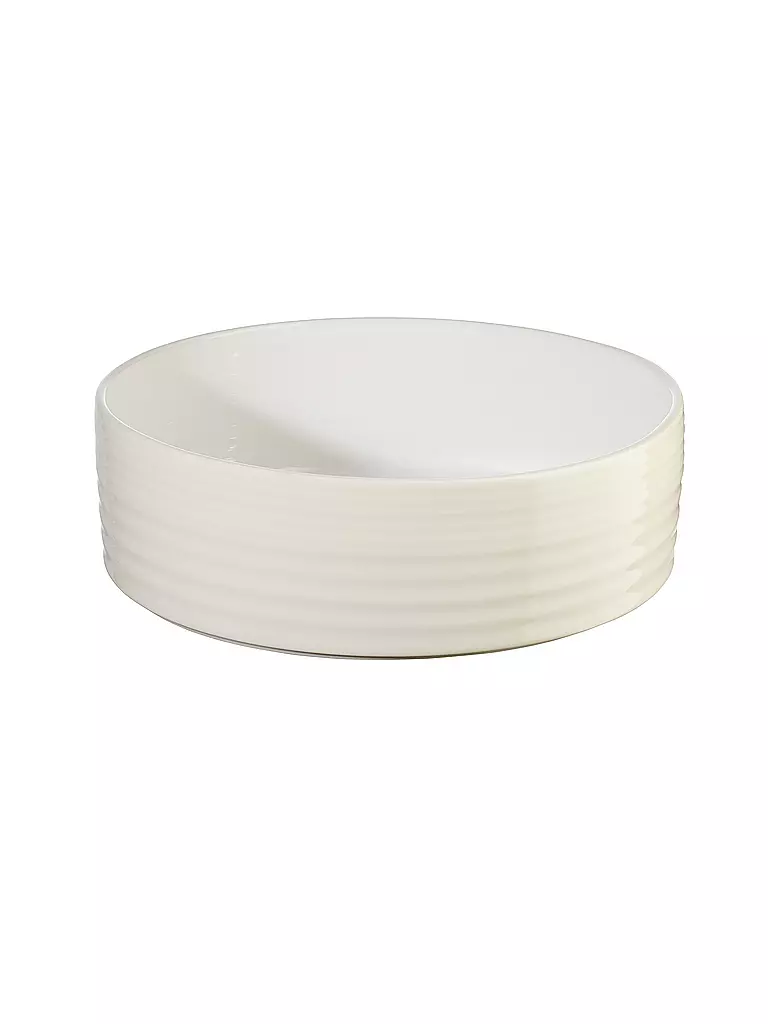 ASA SELECTION | Ciotola grande 25 cm RE:GLAZE Bianco Scintillante | Crema