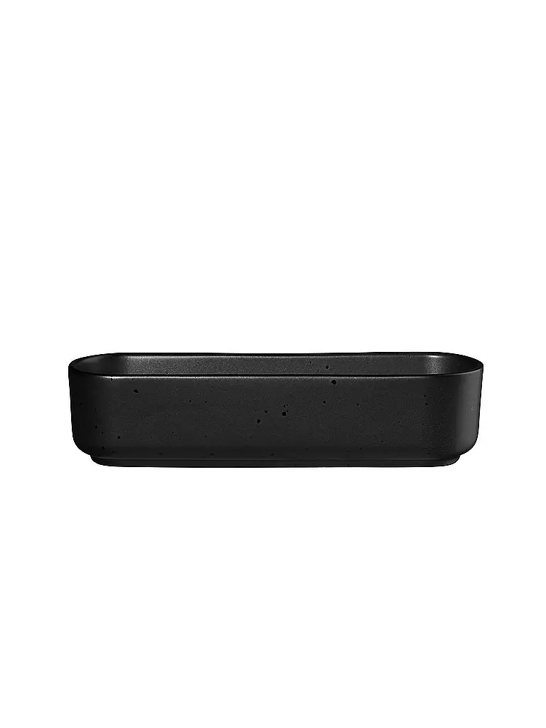 ASA SELECTION | Ciotola per snack ovale 15x4,35 cm Coppa Kuro/Nero | Nero