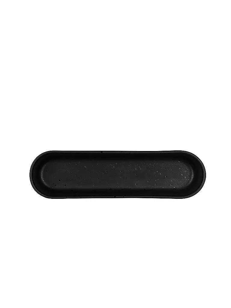 ASA SELECTION | Ciotola per snack ovale 15x4,35 cm Coppa Kuro/Nero | Nero